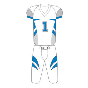 Camisetas de fútbol americano personalizadas al por mayor | Uniformes de equipos juveniles | Logotipo sublimado | Producción rápida - Product Image 6