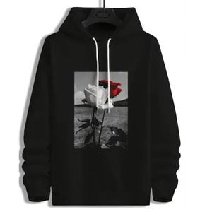 Streetwear unisexe oversize recadrée OEM conception de logo personnalisé fournisseur pull 3D Anime fabricants de sweat à capuche lourd personnalisé - Product Image 5