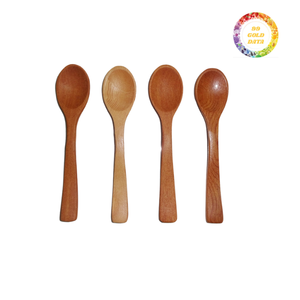 Cucharas de madera ecológicas baratas a granel, suministro directo de fábrica en 99 DATOS DE ORO - Product Image 2