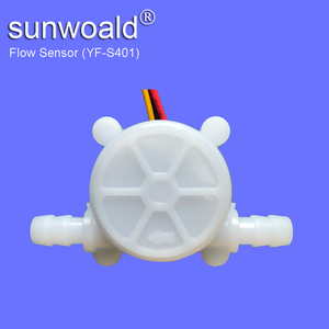 เซ็นเซอร์วัดการไหลของน้ำขนาดเล็ก Sunwoald G3/8 นิ้ว 0.3~10 ลิตร/นาที พร้อมข้อต่อแบบเร็ว POM สำหรับตู้กดน้ำ - Product Image 4