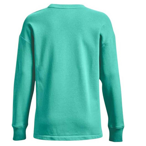 Venta al por mayor personalizado de fábrica de manga larga pulóver sudaderas de mujer de talla grande Otoño Invierno desgaste frente impreso logotipo tejido - Product Image 2