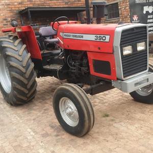 Tractor diésel Massey Ferguson 390 duradero con opciones 2WD y 4WD, ideal para arar el cultivo y la cosecha - Product Image 5