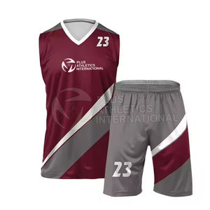 Uniforme de voleibol de alta calidad, conjunto de Jersey y pantalones cortos de entrenamiento con estampado de logotipo personalizado, uniforme de voleibol para mujer - Product Image 1