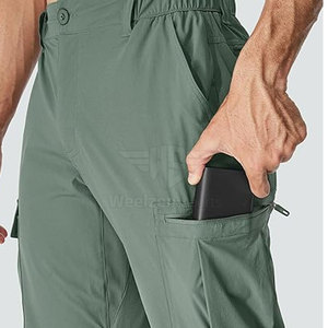 Pantalones de senderismo elegantes para hombre, material ligero y transpirable, diseño cómodo, perfectos para senderismo, caminatas, viajes y uso diario. - Product Image 6