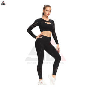 Ensemble de yoga haut de gamme, tenue luxueuse en deux pièces conçue pour le confort, la flexibilité et la liberté de mouvement dans chaque posture et transition. - Product Image 2
