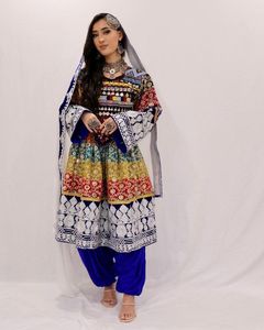 Vêtements traditionnels faits à la main robe afghane haute qualité meilleur matériel afghan Vintage femmes robes 0537 - Product Image 2