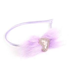 Bandeau pour cheveux pour filles - Violet - Product Image 2