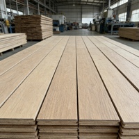 Plancher en bois franc de chêne français de qualité supérieure, sur mesure, pour intérieur, pour basketball, à lattes larges, lisse, 190*1900mm, en bois d'ingénierie.