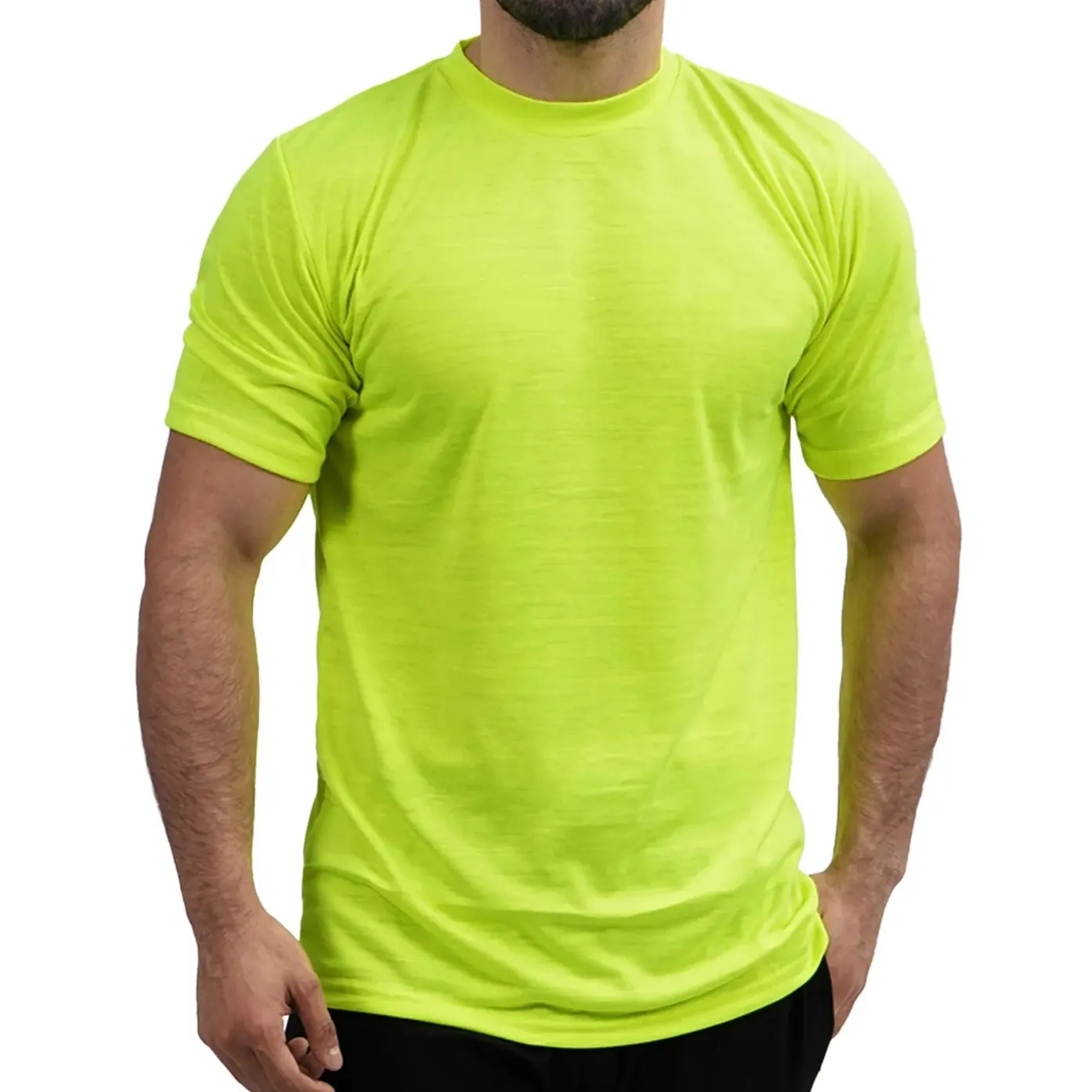 Özel Logo nefes spor baskı % 100% pamuk düz yuvarlak boyun T Shirt erkekler kısa kollu Slim Fit spor Tops