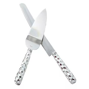 Luxury Wedding Knife and <b>Cake</b> <b>Server</b> Set Copper Plated <b>Cake</b> <b>Server</b> Set for Home - Product Image 3