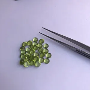 4Mm Natuurlijke Peridot Gladde Ronde Losse Gekalibreerde Cabochons Leverancier Winkel Nu Online Tegen Fabrieksprijs Van Fabrikant