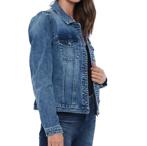 La plus belle veste en jean pour hommes, confortable et décontracté, anti-rides, doux et respirant, vestes en denim pour hommes en matériau durable - Product Image 3