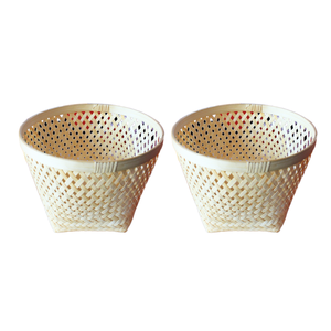 Cestas de almacenamiento de bambú con productos excelentes: artículos esenciales para el hogar funcionales y elegantes exportados desde Vietnam - Product Image 1