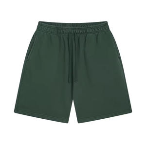 Pantalones Cortos de Felpa Francesa Lavados al Ácido de Alta Calidad, Personalizados con Estampado Puff, Bordado de Algodón, Pantalones Cortos Deportivos Desgastados al por Mayor - Product Image 4