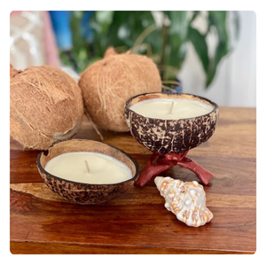 เทียนหอมกลิ่นมะพร้าวแปลกใหม่แบบยั่งยืนสำหรับตกแต่งบ้าน - Product Image 2