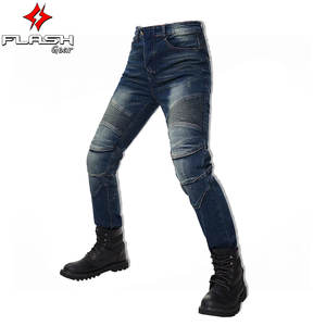 Pantalon de motocross résistant toutes saisons pour homme Jeans de protection pour moto de tourisme Respirant et résistant aux intempéries - Product Image 3