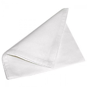 AKSHARA FABRIQUE - Servilletas de Tela para Mesa de Hotel, 100% Algodón Blanco, Lisas, de Alta Calidad, 60x60cm, Tamaños Personalizables, Venta al Por Mayor - Product Image 2