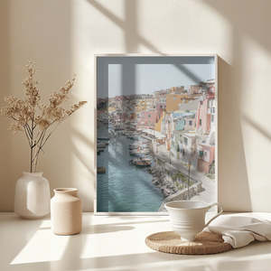 Presse-papiers Île de Procida – Design élégant scène insulaire pour la décoration intérieure ou le bureau - Product Image 5