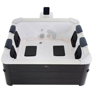 NUEVO EN EL MERCADO: Bañera de Hidromasaje MSpas Oslo 2026 para 6 Personas, 140 Jets, Sistema Plug-&-Play, Carcasa Rígida, con Hidromasajes - Product Image 1