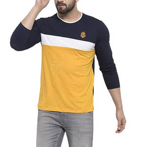 เสื้อยืดแขนเต็มของผู้ชายเสื้อถักโพลีเอสเตอร์/ คอตตอนแห้งเร็วระบายอากาศได้ดีไซส์ใหญ่ผลิตในปากีสถาน - Product Image 6