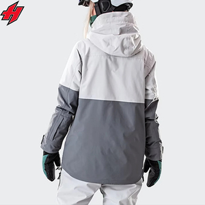 Gran oferta, chaqueta de snowboard de esquí personalizada para deportes impermeables, cortavientos, Anorak, carcasa dura, chaqueta de esquí y nieve de invierno para hombre - Product Image 5