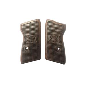 Mauser Oberaudorf SLP1 compatibile produzione speciale taglio Laser in legno scuro impugnatura Mod2 - Product Image 1