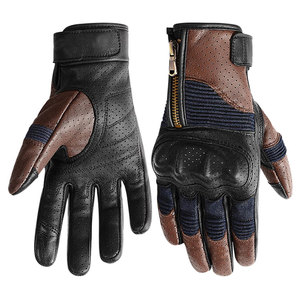 Gants de moto de course de fabrication professionnelle Gants de moto de sport de protection d'équitation personnalisés - Product Image 2