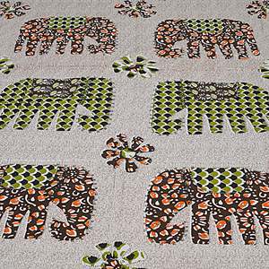 Colorful 100% Cotton 240 TC Jaipuri Print 3-Piece Bedding Set with Pillow <b>Covers</b> (ADB1393) - Product Image 5