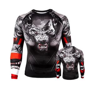 เสื้อ MMA แขนยาวพิมพ์ลายสำหรับผู้ชาย, เสื้อ MMA แบบ2026สำหรับผู้ชาย - Product Image 3