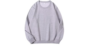 เสื้อสเวตเตอร์คอกลมสำหรับผู้หญิงสีเขียวขาวและดำเสื้อลำลองทรงหลวมไซส์ใหญ่พิเศษ - Product Image 4