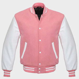 OEM Chenille bordado al aire libre Universidad Deportes Chaqueta de béisbol Algodón Letterman Hombres Chaqueta de béisbol Hombres Logotipo deseado en todo Co - Product Image 6