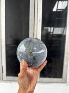 Natural Unicorn Jasper Sphere Sphere High Quality Polished <b>Crystal</b> <b>Ball</b> Healing Stone Display Home Decoration Wholesale - Product Image 1