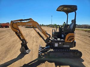 Mini-excavatrice sur chenilles CX17C de 1,7 tonne avec hydraulique Bosch Rexroth, moteur et pompe Yanmar pour la construction et l'aménagement paysager - Product Image 2