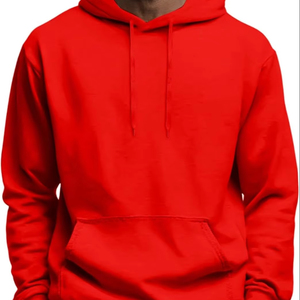 Sweat à capuche oversize en molleton polyester/coton épais style Hip Hop, imprimé sérigraphié, personnalisable avec logo, idéal pour l'hiver et les loisirs - Product Image 1