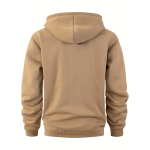 Nueva Llegada Sudadera con Capucha para Hombre 100% Algodón Transpirable Precio de Mayoreo Sudadera Básica Lisa Talla Grande Sudadera con Capucha para Hombre en Venta - Product Image 2