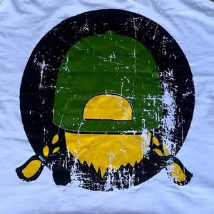 2025เสื้อยืดสีขาวสำหรับผู้ชายเสื้อยืดแฟชั่นทำจากผ้าฝ้าย100% พิมพ์ลายสกรีนได้ตามต้องการ - Product Image 3