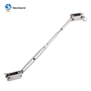 Tensor de acero inoxidable de cuerpo cerrado con mordaza y mordaza de gancho, pulido, para amarre marítimo, conector de eslinga para grúa y montaje - Product Image 3