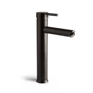 Mitigeur de lavabo FIEMME à bec haut en noir mat - Product Image 1