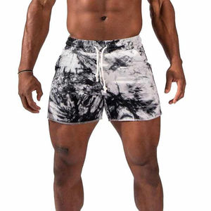 Ropa de calle de verano personalizable, pantalones cortos de chándal para hombre 95% algodón 5% Spandex Jogging Gym Short con tejido de punto por sublimación para hombres - Product Image 5