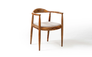 Ensemble de table et de chaises de salle à manger rectangulaires en bois massif de style nordique, luxe moderne, 6 places - Product Image 2