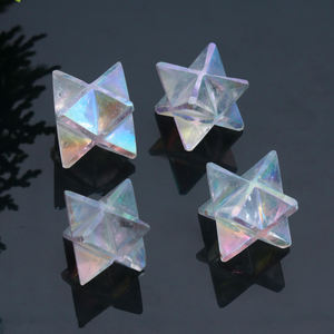 Merkaba-Lámpara de araña de cristal con forma de estrella, piedras, diamantes de imitación, vívidas, storm, obsidian, luces de lujo, mini cuarzo, merkaba, lote de estrellas - Product Image 4