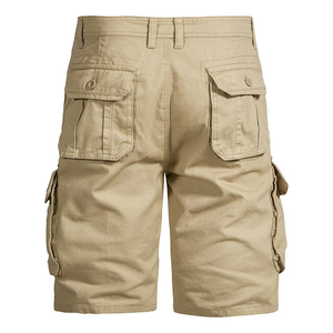 Service OEM, vêtements pour hommes, shorts cargo décontractés grande taille, design personnalisé, couleur unie, shorts cargo élégants pour l'été - Product Image 2