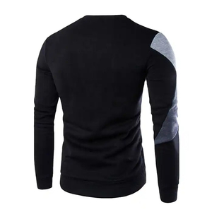 Nouveau style de sweat-shirt grande taille en coton mélangé pour hommes couleur personnalisable mode hivernale en polyester/coton - Product Image 3