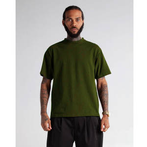 เสื้อยืดฮิปฮอปแขนสั้นสำหรับผู้ชายผ้าคอตตอน100% พิมพ์โลโก้ตามสั่ง - Product Image 2