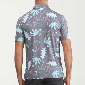 Camisa Polo Informal de Manga Corta para Hombre, Tela Cómoda y Transpirable de Alta Calidad, Sublimación Personalizada de Fábrica Al por Mayor - Product Image 5