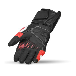 Gants de moto tout-terrain personnalisables en cuir, imperméables, antidérapants, respirants, à séchage rapide, avec écran tactile intégral et fermeture auto-agrippante - Product Image 6