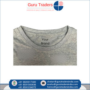 Camiseta informal para niñas, transpirable, cómoda, cuello redondo con logotipo personalizado, manga corta, Material de tela de algodón 100% a buen precio - Product Image 2