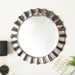 Prix d'usine direct miroir mural noir moderne décoratif pour la maison conçu pour le salon et la chambre à coucher approvisionnement en vrac - Product Image 6