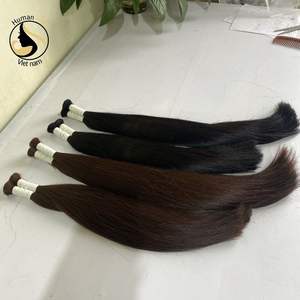 Extensions de cheveux malaisiens, cheveux vierges crus, couleur naturelle, pour femmes, échantillon gratuit, meilleure qualité, lisses, en vrac - Product Image 4
