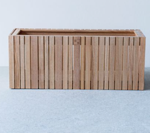 Jardinière minimaliste en bois pour herbes aromatiques (auto-arrosante) - Product Image 2